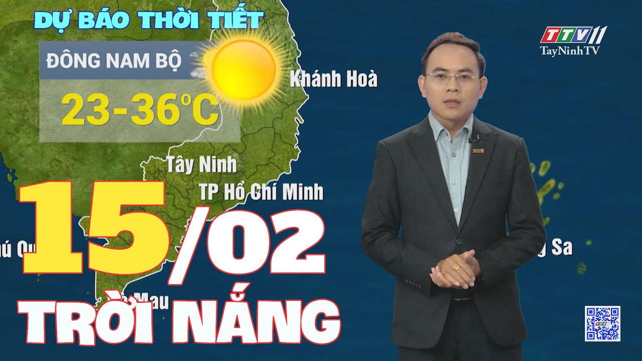 Bản tin thời tiết 15-02-2024 | TayNinhTVEnt